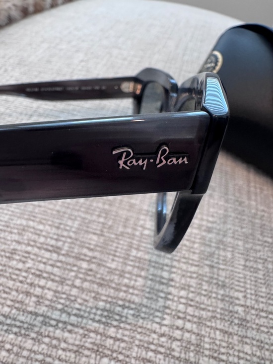 RAY BAN RB2186 State Street Sunglasses Grey/Blue NWOB main image 4